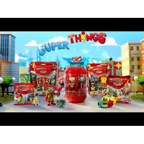 Superthings Μικροπλάσματα Superbot Με Φιγούρες Mega-K Για 3+ Χρονών
