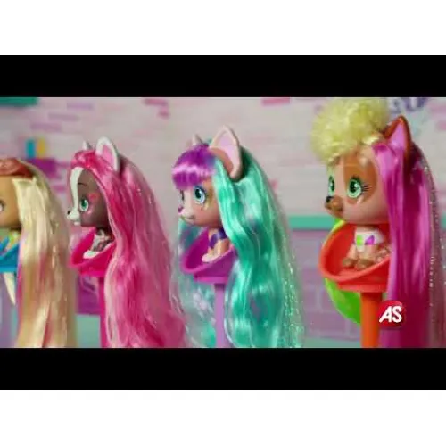 VIP Pets Σειρά 2 Color Boost Συλλεκτική Κούκλα με Απίστευτα Μακριά Μαλλιά