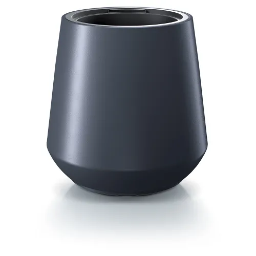 PROSPERPLAST Γλάστρα Heos 2 σε 1 Χρώμα Ανθρακί 11/51 lt DPHET440-S433