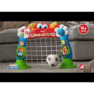 Baby Clementoni Βρεφικό Εκπαιδευτικό Γκολάκιας Για 18+ Μηνών