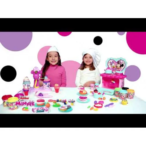 AS Πλαστελίνη Disney Minnie Παγωτοπλαστελίνα Με 4 Βαζάκια Και Καπάκια Καλουπάκια 280γρ & Sprinkles