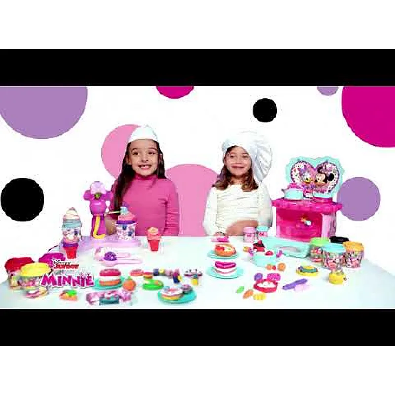 AS Πλαστελίνη Disney Minnie Παγωτοπλαστελίνα Με 4 Βαζάκια Και Καπάκια Καλουπάκια 280γρ & Sprinkles
