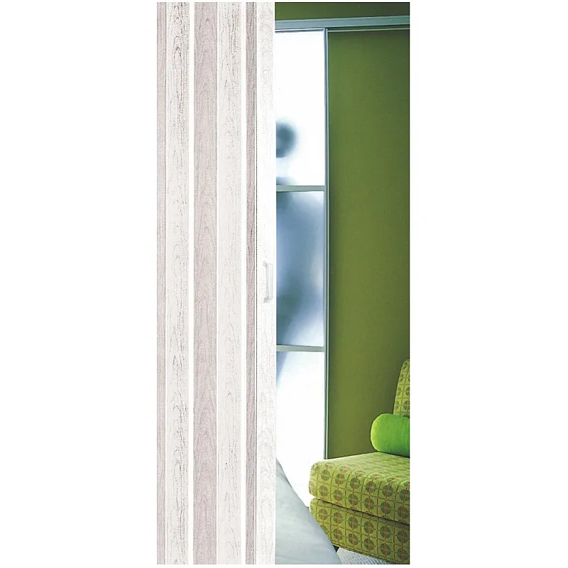 Inox Kiss Πόρτα PVC 91x220cm Χρώμα Λευκό του Πάγου DO300 - Πόρτες Πτυσσόμενες