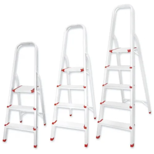 Inox Kiss Σκάλα αλουμινίου 7+1 σκαλοπατιών LAD108
