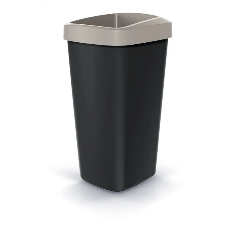 Keden κάδος απορριμμάτων Compacta Q καφέ/μαύρος 25lt NSBO25-WG5C