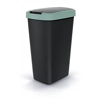 Keden κάδος απορριμμάτων Compacta Q πράσινος/μαύρος 45 lt με καπάκι NSAB45-5575C