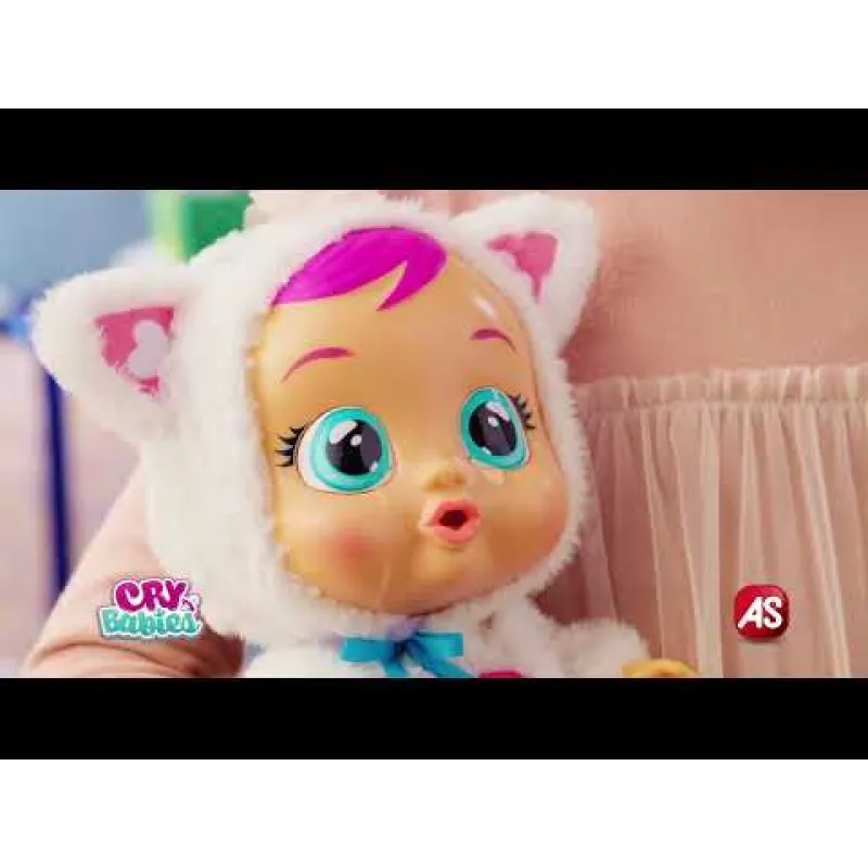 Cry Babies Κλαψουλίνια Daisy - Διαδραστική Κούκλα Γάτα Κλαίει Με Αληθινά Δάκρυα