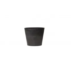 ArtPlast Γλάστρα κωνική ανθρακί ∅30cm ATC.030.SB.AN