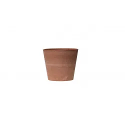 ArtPlast Γλάστρα κωνική ανθρακί ∅30cm ATC.030.SB.CO