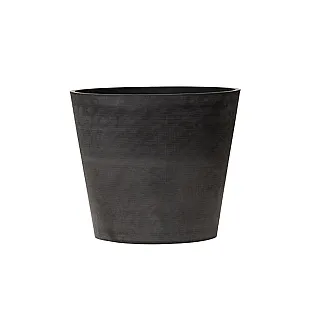 ArtPlast Γλάστρα κωνική ανθρακί ∅75cm ATC.075.SB.AN