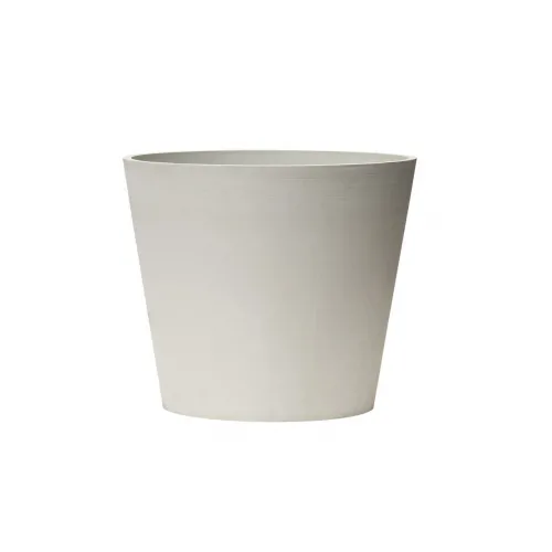 ArtPlast Γλάστρα κωνική λευκό ∅50cm ATC.050.SB.BI