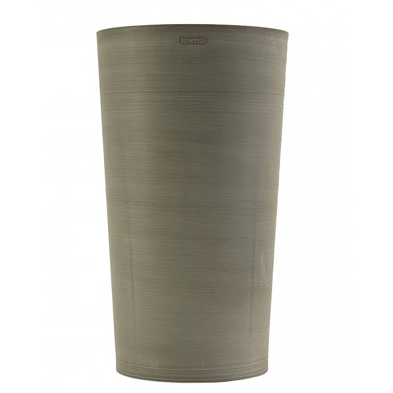 ArtPlast Γλάστρα Κωνική Ψηλή Ανοιχτό Γκρι ∅30 ATI.030.SB.GC - Γλάστρες - Πιατάκια