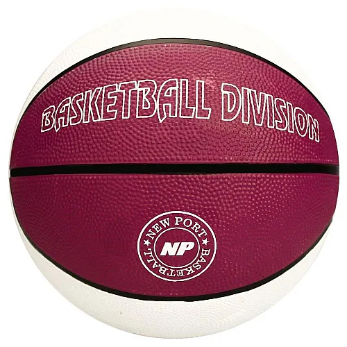 New Port Μπάλα Basket (Λευκό/Μωβ) 16GE-WPZ