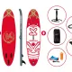 DVSport Φουσκωτή Σανίδα SUP Kohala 300cm κόκκινη WH-30075 - Σανίδες Sup και αξεσουάρ