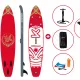 DVSport Φουσκωτή Σανίδα SUP Kohala 320cm κόκκινη WH-32082 - Σανίδες Sup και αξεσουάρ