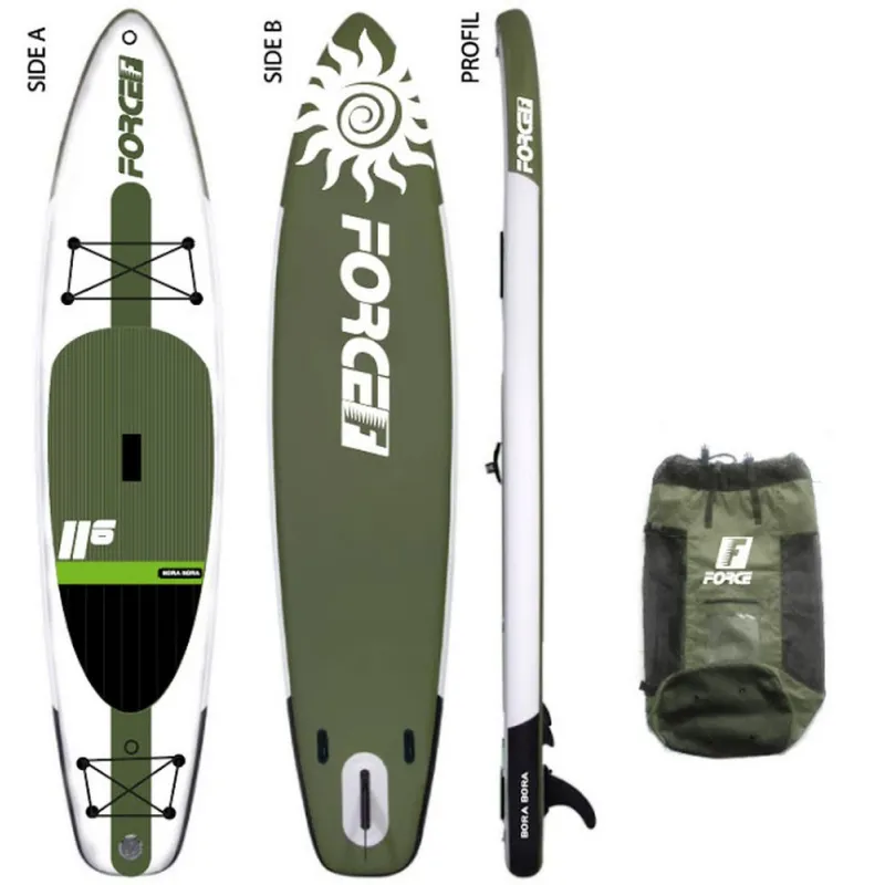 Force Φουσκωτή Σανίδα SUP Bora Bora 11.6 - 355cm - Σανίδες Sup και αξεσουάρ