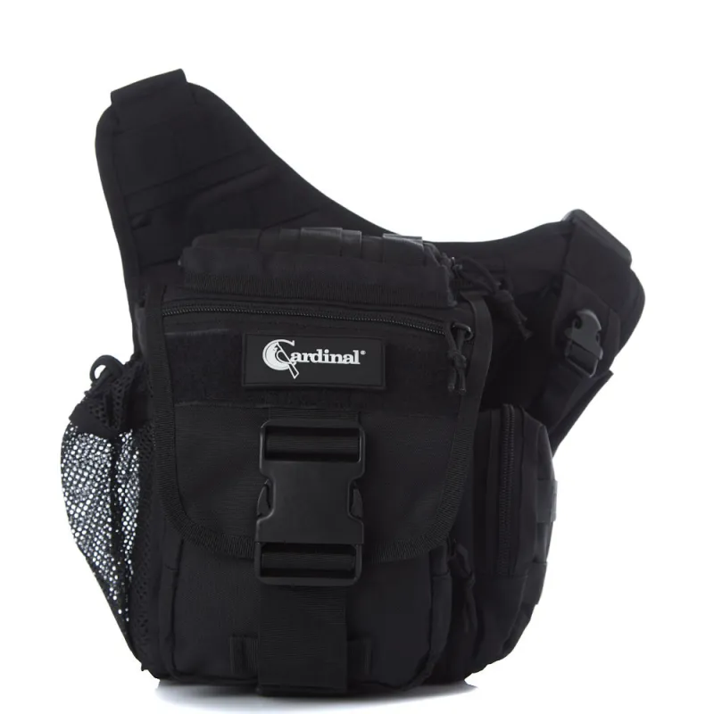 Τσαντάκι ώμου χιαστί crossbody Cardinal ΜΤ1011 μαύρο - Ώμου