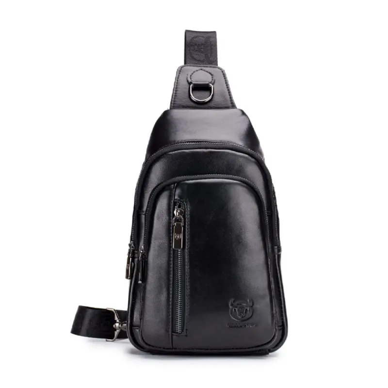 Δερμάτινο τσαντάκι body Bull Captain XB 100a μαύρο - Δερμάτινα τσαντάκια crossbody