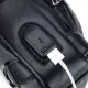 Δερμάτινο τσαντάκι body Bull Captain XB 129 μαύρο - Δερμάτινα τσαντάκια crossbody