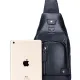 Δερμάτινο τσαντάκι body Bull Captain XB 129 μαύρο - Δερμάτινα τσαντάκια crossbody
