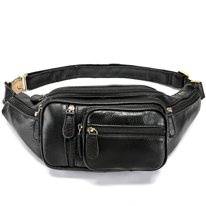 Δερμάτινο τσαντάκι μέσης Cardinal 8336 black - Μέσης