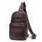 Δερμάτινο τσαντάκι crossbody Cardinal 7027 coffee