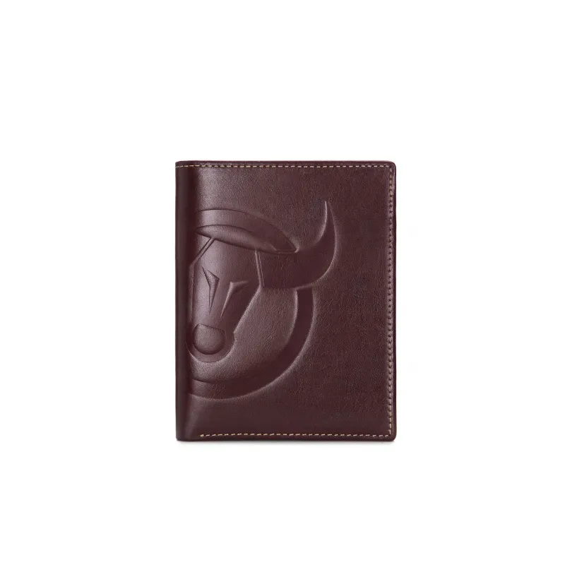 Δερμάτινο πορτοφόλι Bull Captain QB0203-V καφέ - Δερμάτινα ανδρικά πορτοφόλια