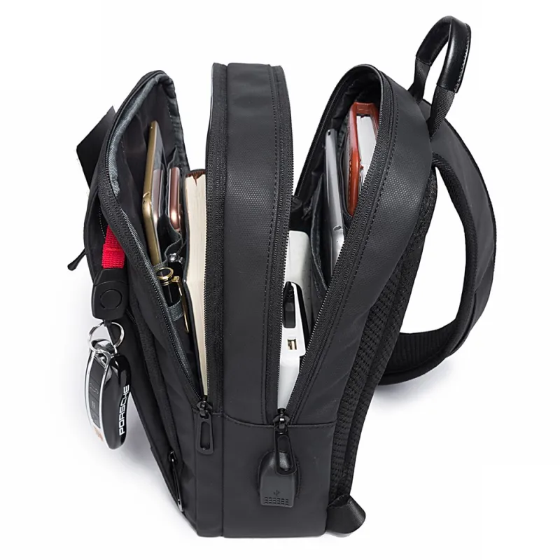 Τσαντάκι ώμου χιαστί crossbody Bange 22002 μαύρο - Crossbody