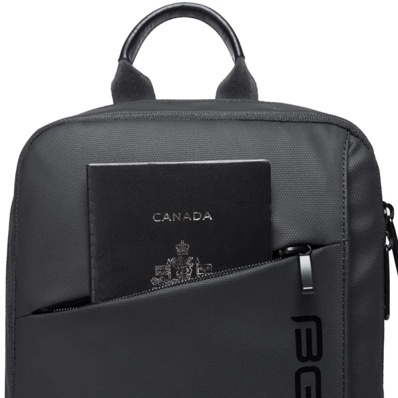 Τσαντάκι ώμου χιαστί crossbody Bange 22002 μαύρο - Crossbody