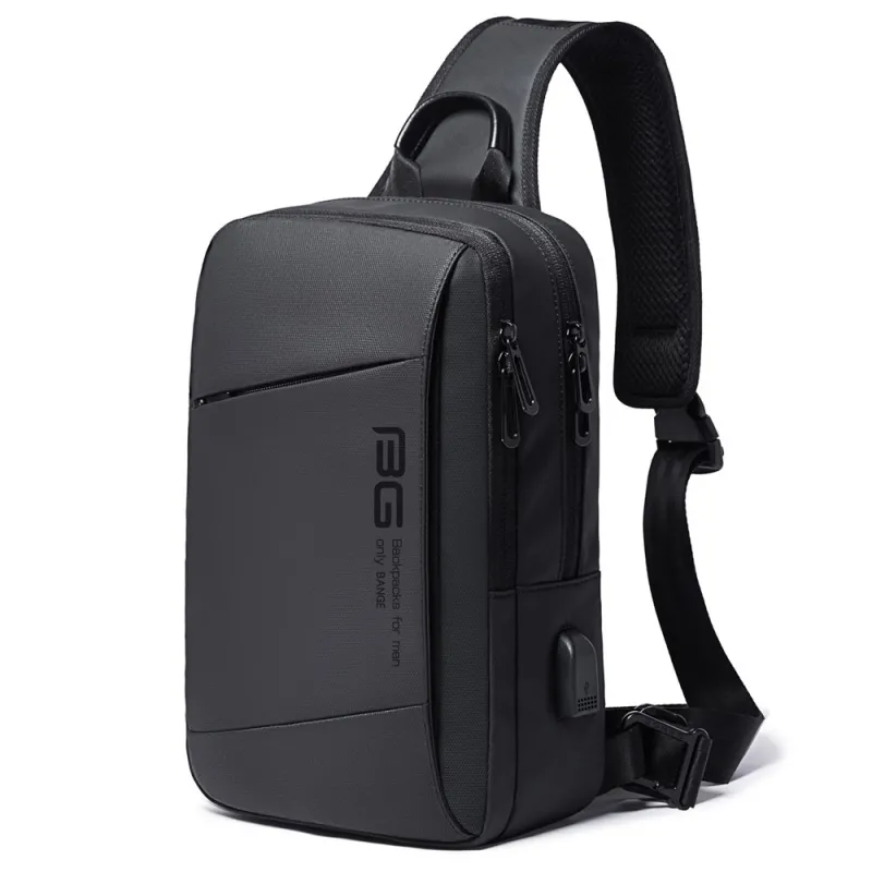 Τσαντάκι ώμου χιαστί crossbody Bange 22002 μαύρο - Crossbody