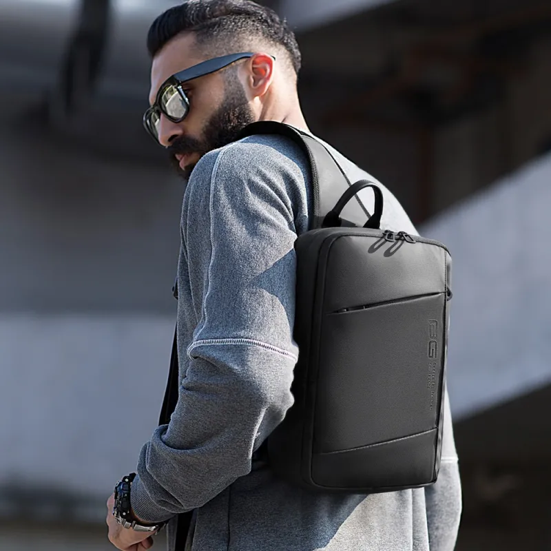 Τσαντάκι ώμου χιαστί crossbody Bange 22002 μαύρο - Crossbody