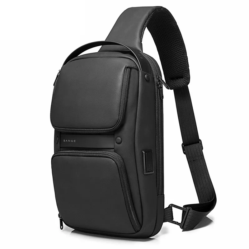 Τσαντάκι ώμου χιαστί crossbody Bange 7258 μαύρο - Crossbody