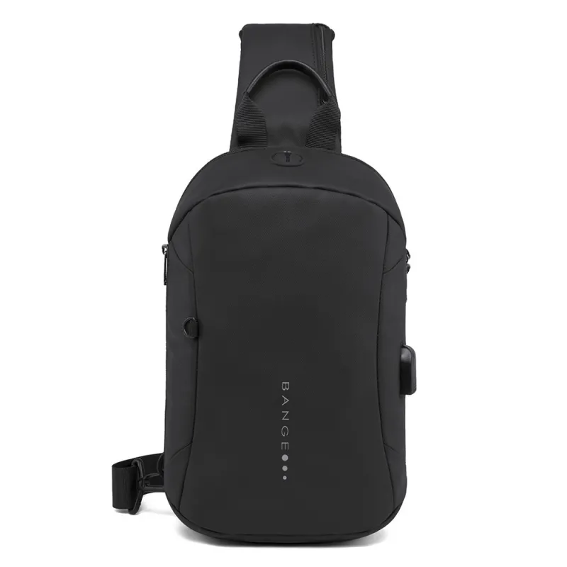 Τσαντάκι ώμου χιαστί crossbody Bange 1912 μαύρο - Crossbody
