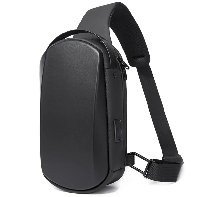 Τσαντάκι ώμου χιαστί crossbody Bange 7256 μαύρο - Crossbody