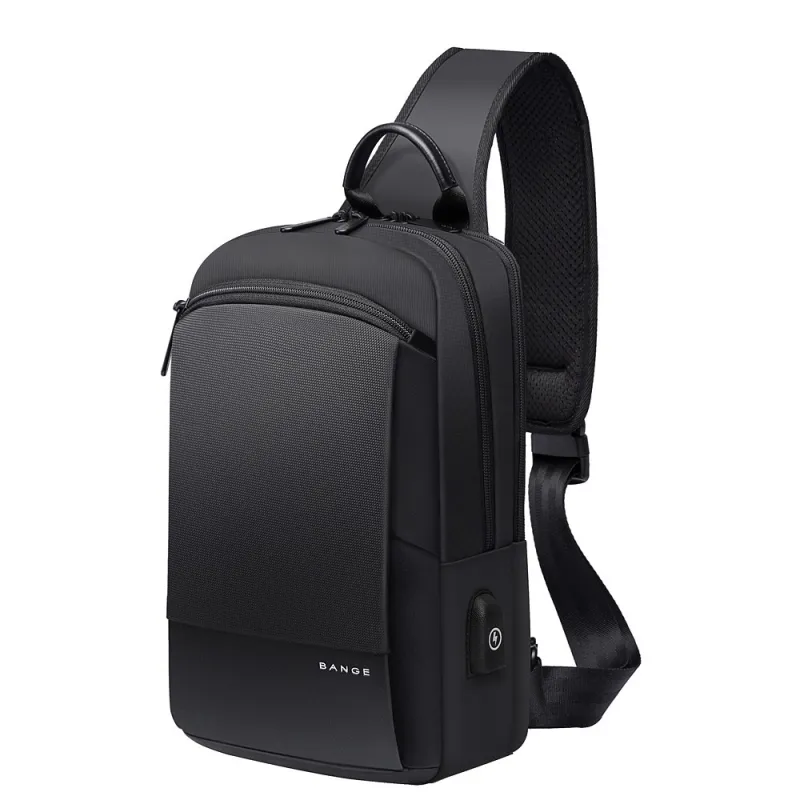 Τσαντάκι ώμου χιαστί crossbody Bange 77112 μαύρο - Crossbody