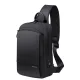 Τσαντάκι ώμου χιαστί crossbody Bange 77112 μαύρο - Crossbody