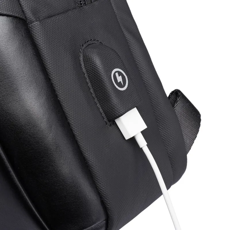 Τσαντάκι ώμου χιαστί crossbody Bange 77112 μαύρο - Crossbody