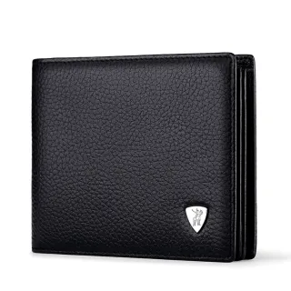 Δερμάτινο Ανδρικό πορτοφόλι William Polo 213 black