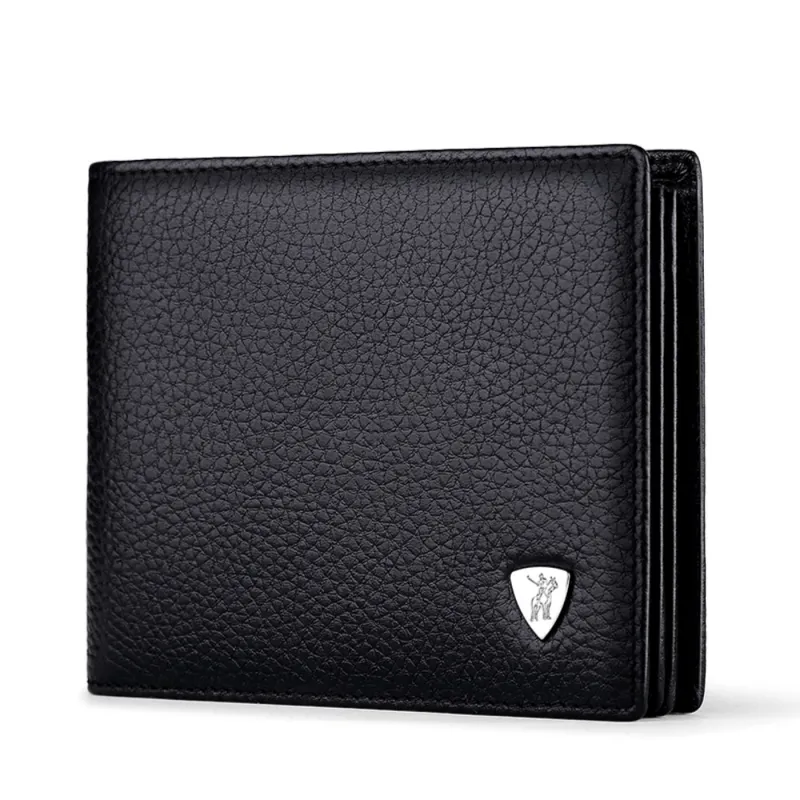 Δερμάτινο Ανδρικό πορτοφόλι William Polo 213 black