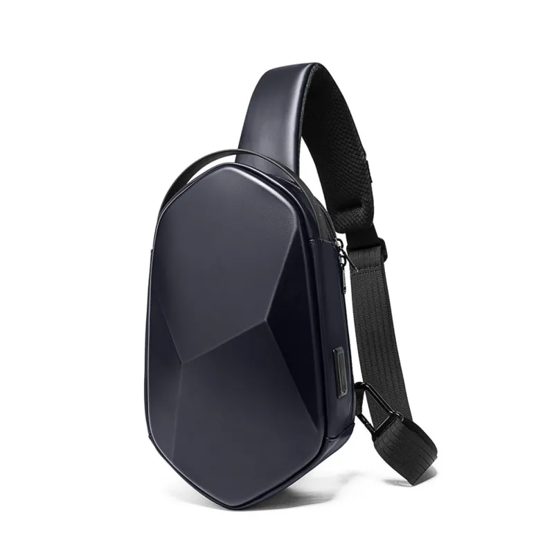 Τσαντάκι ώμου χιαστί crossbody Bange 7213 σκούρο μπλέ - Crossbody