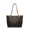 Γυναικεία Τσάντα PVC Shopper  Ωμου Foxer 900146F καφέ