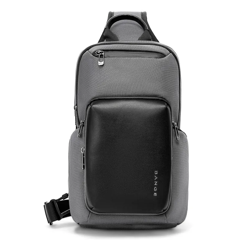 Τσαντάκι ώμου χιαστί crossbody Bange 7718 γκρί - Crossbody