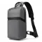 Τσαντάκι ώμου χιαστί crossbody Bange 7719 γκρί