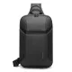 Τσαντάκι ώμου χιαστί crossbody Bange 7721 μαύρο - Crossbody