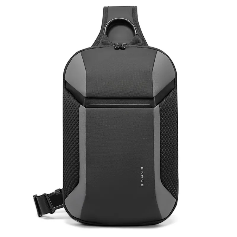 Τσαντάκι ώμου χιαστί crossbody Bange 7721 γκρί - Crossbody