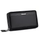 Δερμάτινο Ανδρικό πορτοφόλι William Polo 163(LARGE) black - Χειρός/Νεσεσέρ