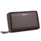 Δερμάτινο Ανδρικό πορτοφόλι William Polo 163(LARGE) brown - Χειρός/Νεσεσέρ