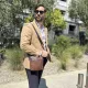 Δερμάτινο τσαντάκι ώμου Bull Captain DJB 023 καφέ