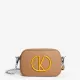 Γυναικεία Τσάντα Χιαστί Kalk KLABAG12-0037 καφέ
