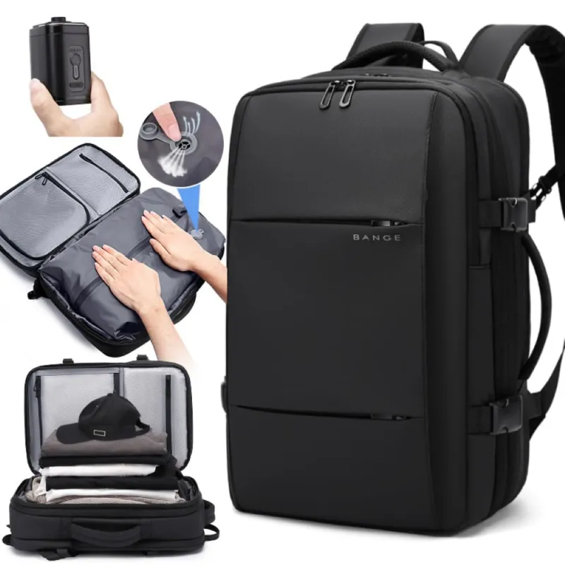 Σακίδιο πλάτης vacuum 36L Laptop 17,3” Bange 3028 μαύρο
